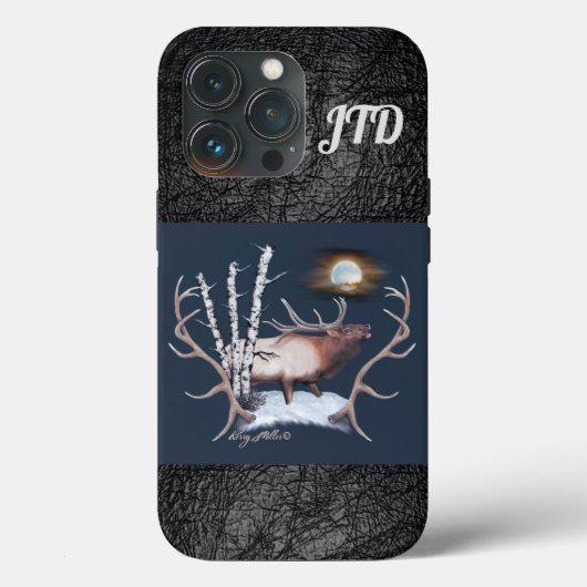 Bull Elk Hoesje-Mate iPhone Case (Achterkant)