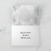 Bull Elk Holiday Card Feestdagen Kaart (Binnen)