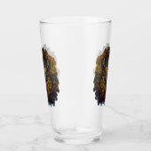 Bull Elk in het herfstbos Glas (Rechts)