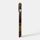 Bull Elk in het herfstbos iPhone 15 Case (Linkerkant)