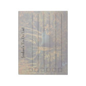 Bull Elk in het herfstbos Notitieblok (Linkerzijde)