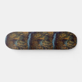 Bull Elk in het herfstbos Persoonlijk Skateboard (Horizontaal)