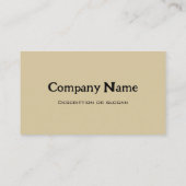 Bull Elk in het herfstbos Visitekaartje (Achterkant)