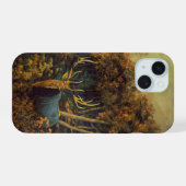 Bull Elk in het najaar iPhone 15 Case (Achterkant horizontaal)