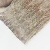 Bull Elk in Meadow | Nationaal Park Yellowstone Fleece Deken (Hoek)