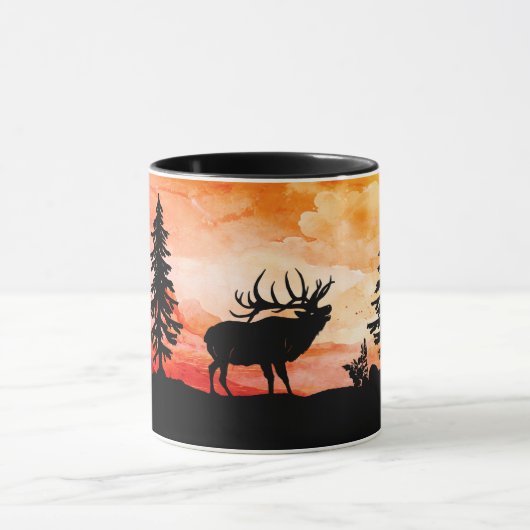 Bull Elk Jagers Mok (Midden)