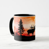 Bull Elk Jagers Mok (Voorkant links)