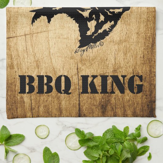 Bull Elk Kitchen Towel Theedoek (Gevouwen)