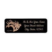 Bull Elk Label (Voorkant)