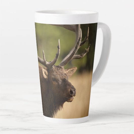 Bull Elk Latte Mok (Rechterhoek)