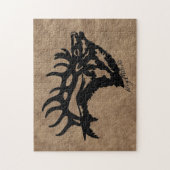 Bull Elk Legpuzzel (Verticaal)
