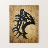 Bull Elk Legpuzzel (Verticaal)