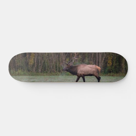 Bull Elk Morning Walk Persoonlijk Skateboard (Horizontaal)