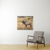 Bull Elk | Nationaal Park Yellowstone Wandkleed (In Situ (horizontaal))