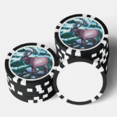 Bull Elk Pokerchips (Opstapeling)