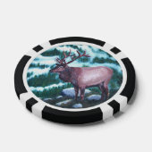 Bull Elk Pokerchips (Enkel)