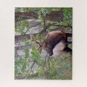 Bull Elk Puzzle Legpuzzel (Verticaal)