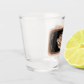 Bull Elk Shot Glas (Links)