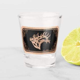 Bull Elk Shot Glas