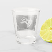 Bull Elk Shot Glas (Achterkant)