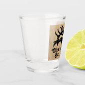 Bull Elk Shot Glass Glas (Links)
