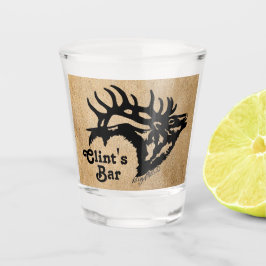 Bull Elk Shot Glass Shot Glas