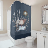 Bull Elk Shower Curtain Douchegordijn (In situ)