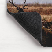 Bull Elk Silhouette Muismat (Hoek)