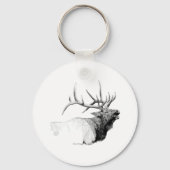 Bull Elk Sleutelhanger (Voorkant)