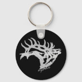 Bull Elk Sleutelhanger (Voorkant)
