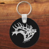 Bull Elk Sleutelhanger (Voorkant)
