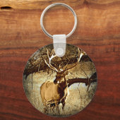 Bull Elk Sleutelhanger (Voorkant)
