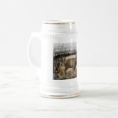 Bull Elk Stein, 22 oz Bierpul (Voorkant links)