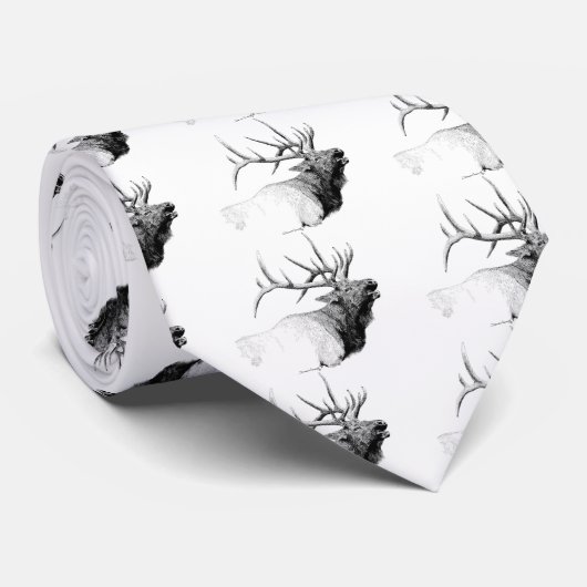 Bull Elk Stropdas (Opgerold)