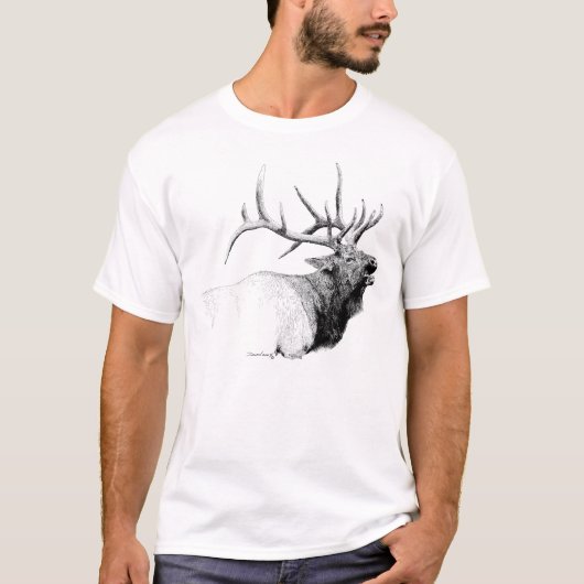 Bull Elk T-shirt (Voorkant)