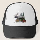 Bull Elk Trucker Pet (Voorkant)