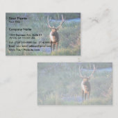 Bull Elk Visitekaartje (Voorkant / Achterkant)