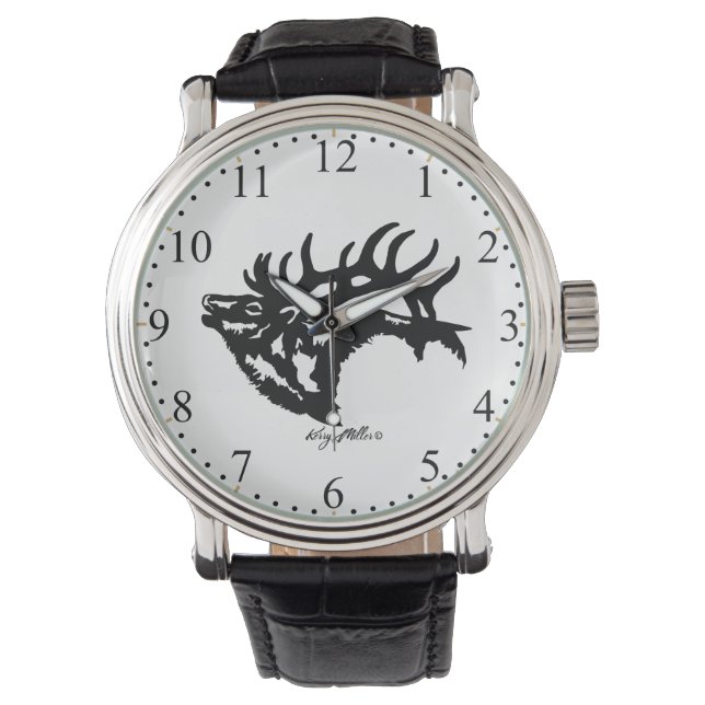 Bull Elk Watch Horloge (Voorkant)