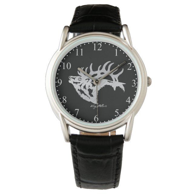 Bull Elk Watch Horloge (Voorkant)