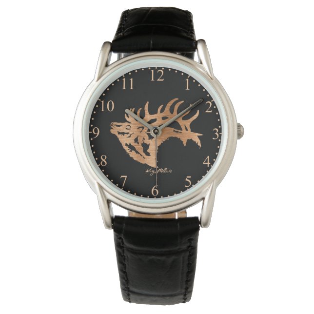 Bull Elk Watch Horloge (Voorkant)