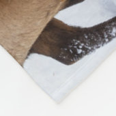 Bull Elk | Wyoming Fleece Deken (Hoek)