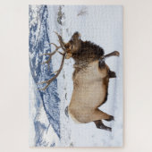 Bull Elk | Wyoming Legpuzzel (Verticaal)