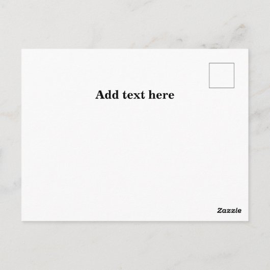 Bull en Beer Beurs Handel Custom Briefkaart (Achterkant)