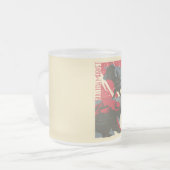 Bull - en Beer - day - Transders - Cadeau Matglas Koffiemok (Voorkant links)