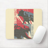 Bull - en Beer - day - Transders - Cadeau Muismat (Met muis)