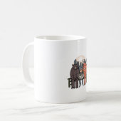 Bull en Beer - Funny Crypto/Stocks Koffiemok (Voorkant links)