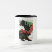 Bull en Beer, handel, handel en aandelen Mok (Midden)