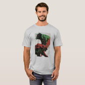 Bull en Beer, handel, handel en aandelen T-shirt (Voorkant volledig)