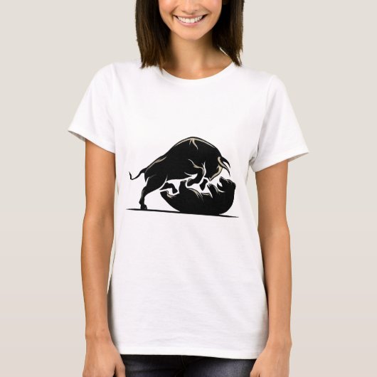 Bull en Beer T-shirt (Voorkant)