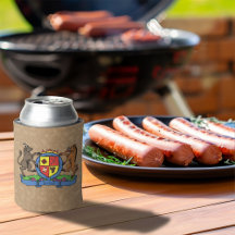 Bull en Boar Rampant BBQ-wapenschild